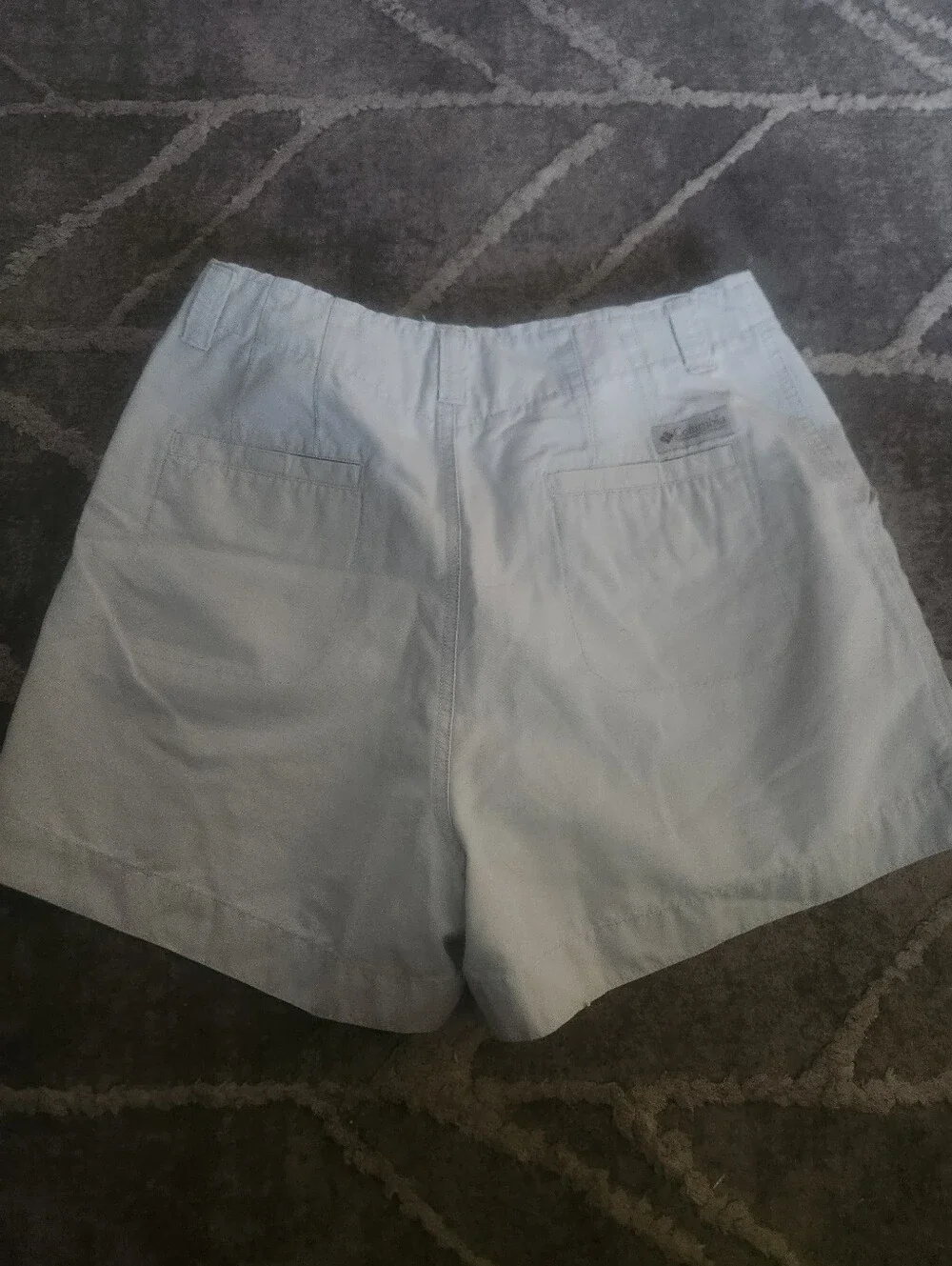 Columbia Classic Womens Khaki Cotton Shorts